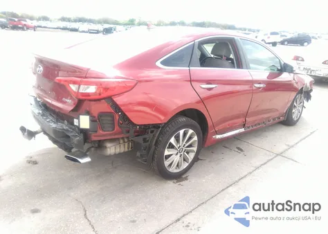 2015 Hyundai Sonata Sport z USA, uszkodzony, nr VIN 5NPE34AF3FH222759